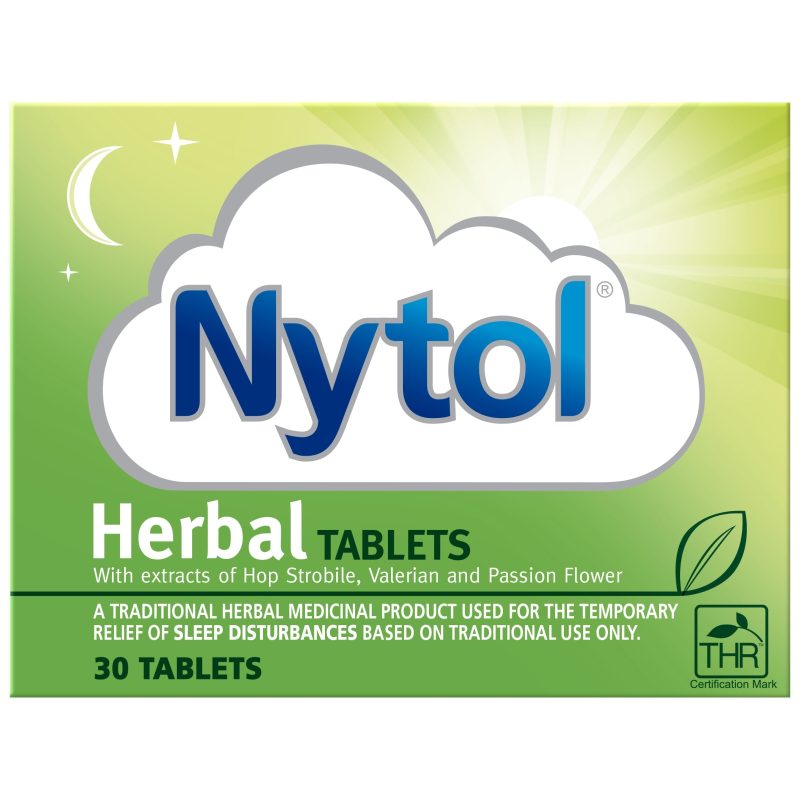 1 Nytol Herbal Tablets EAN5012616291661 FRONT C 2287x1758 61a42eea fcd9 4c08 a0c2 5d1672a491ca