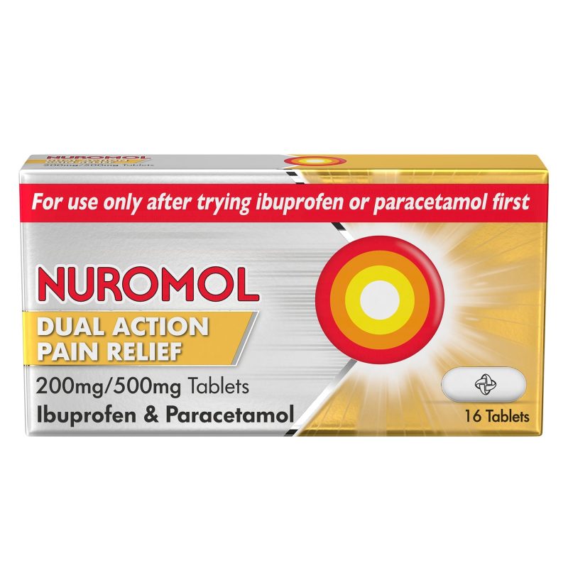 8235699RB Nuromol Carton 200mg500mg 16s TOP