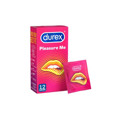 RB Durex PleasureMe 12pk RBL1907734 eComm FoilAngle UK