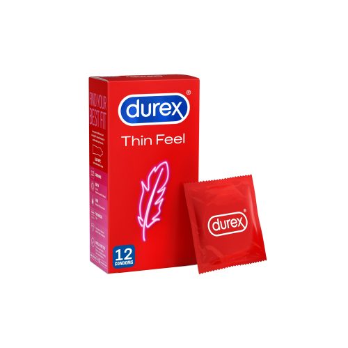 RB Durex ThinFeel Regular 12pk RBL1907402 eComm FoilAngle UK